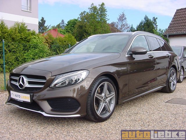 MERCEDES-BENZ C 180 T AMG LINE AUTOM,LED,NAVI,eHK,SHZ,PTS,GRA