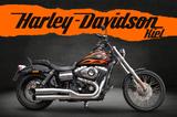 Harley-Davidson FXDWG DYNA WIDE GLIDE - KESSTECH Flames