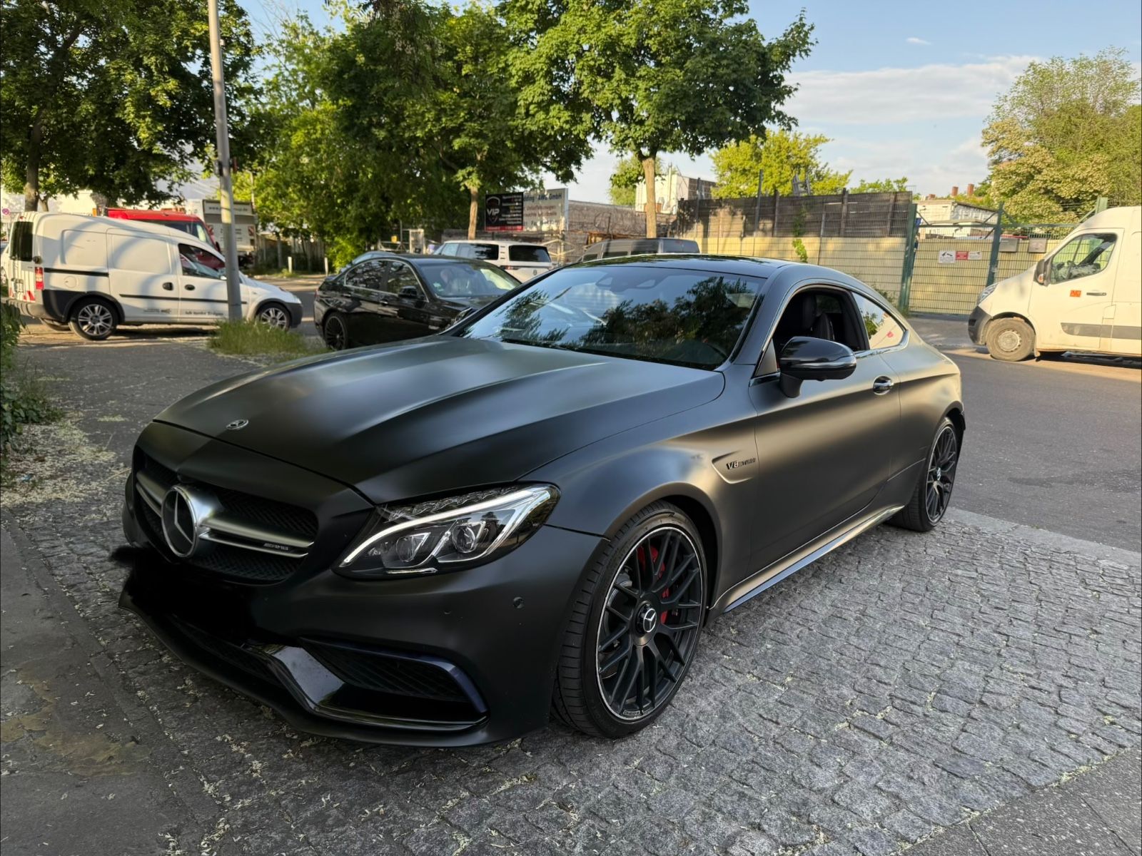 MERCEDES-BENZ C63 S Pano Head up Burmester Voll Ausstattung 
