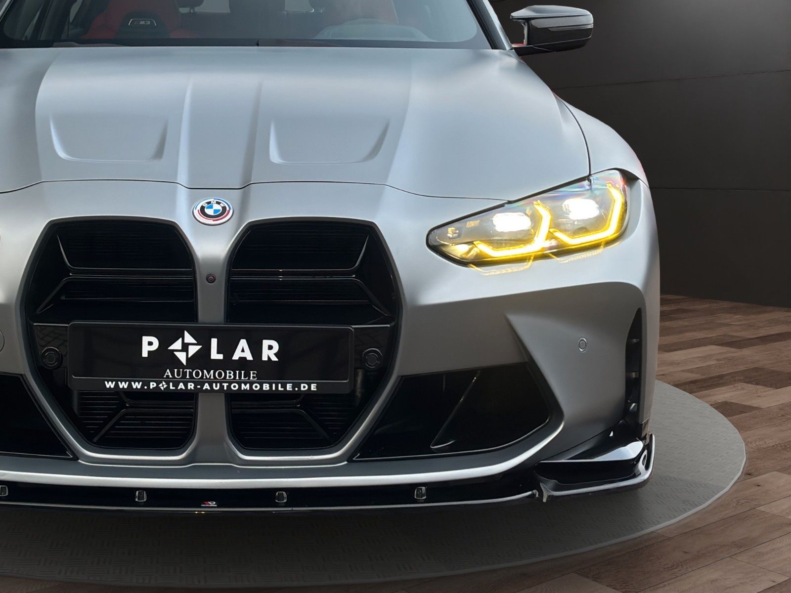 Fahrzeugabbildung BMW M3 Comp. Gelbe M-DRL/Carbon/M-Drivers/Individual