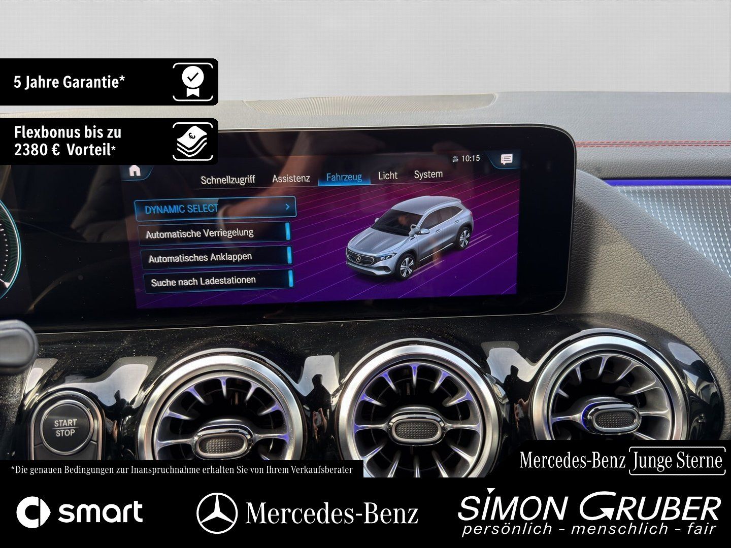 Fahrzeugabbildung Mercedes-Benz EQA 300 4MATIC AMG Night Ambi KeyGo Kamera LED