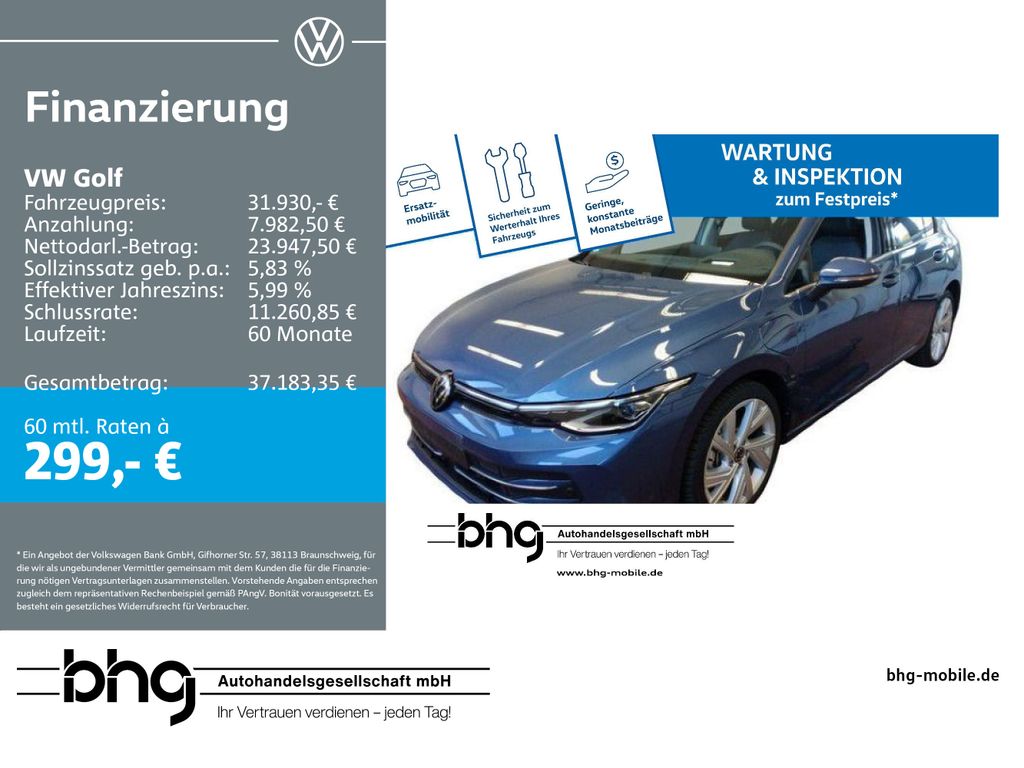 Golf 1.5 eHybrid DSG STYLE #DCC #HEAD-UP #AREA-V