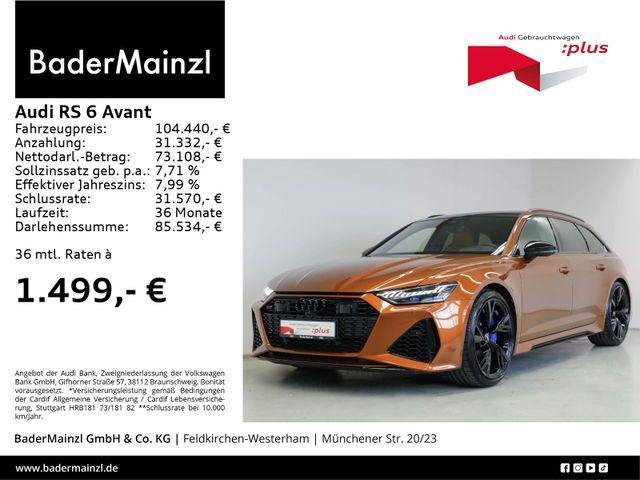 Audi RS 6 Avant Matrix 305 AHK HUD Keramik B&O Stdhz