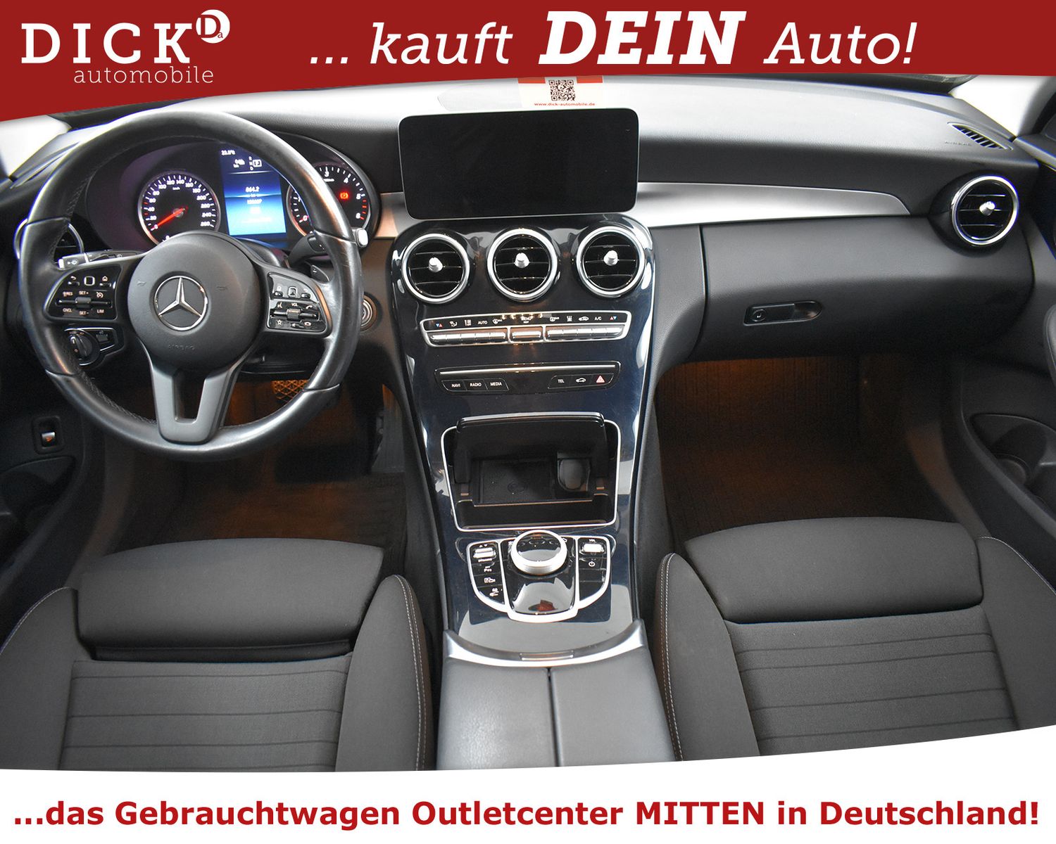 MERCEDES-BENZ C 300de T 9G Avantg NAVI+STNDHZ+LED+TEMP+KAM+18" - Image 8