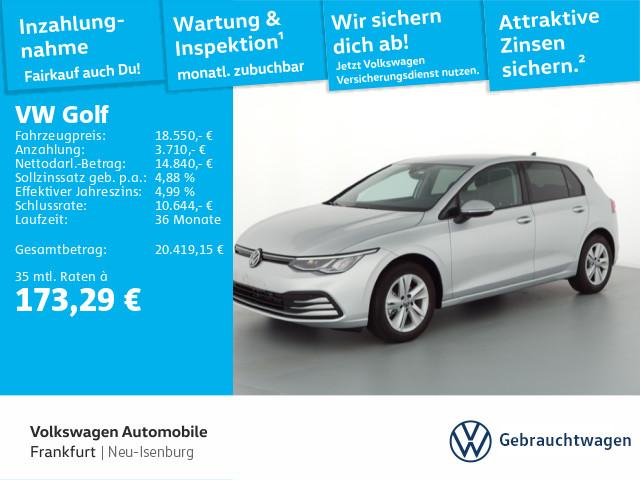 Volkswagen Golf VIII 1.5 TSI Life  Navi Rückfahrkamera LED