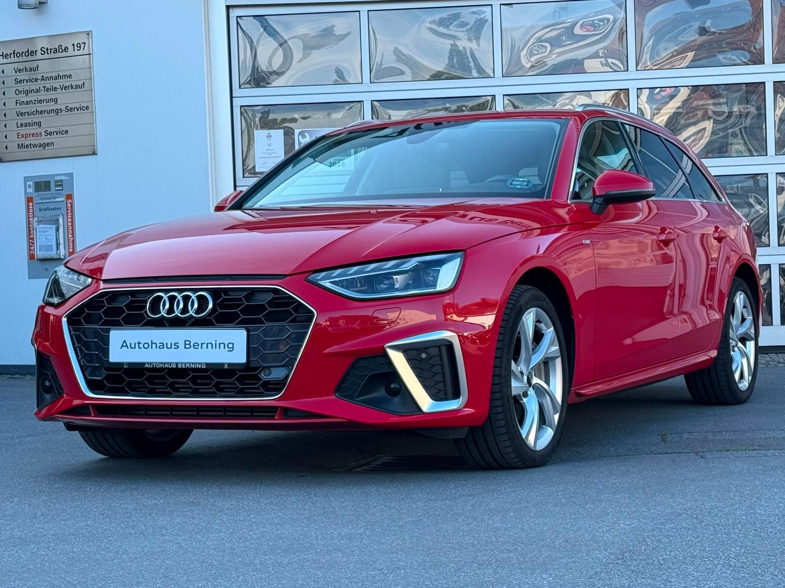 Audi A4 AVANT 40TFSI S LINE KAMERA HuD AHK STANDHEIZU
