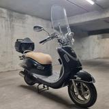 SYM Allo 125 Retro Top Zustand Reifen Neu - ROLLER 125 RETRO
