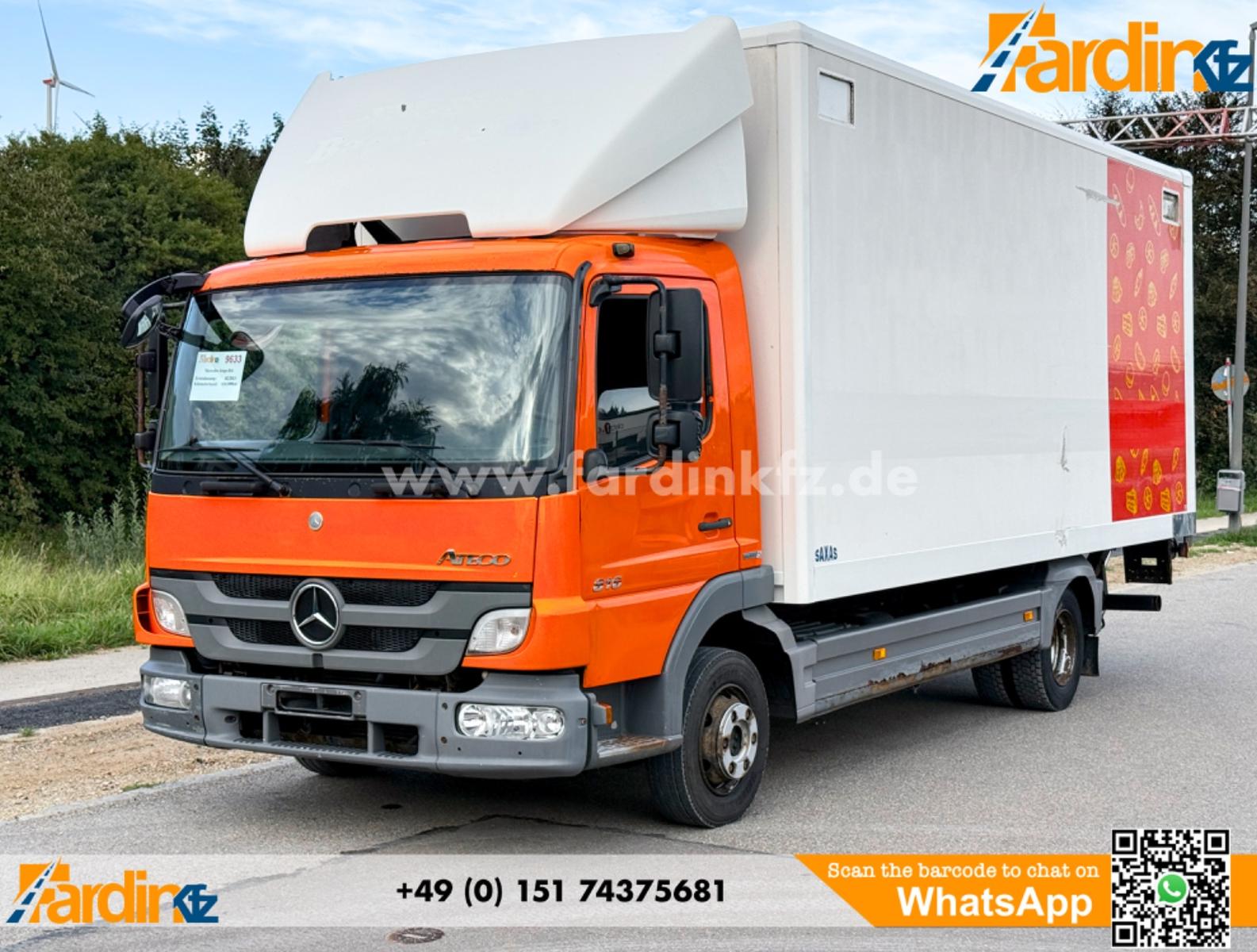 Mercedes-Benz Atego 816 BB * Koffer * LBW *