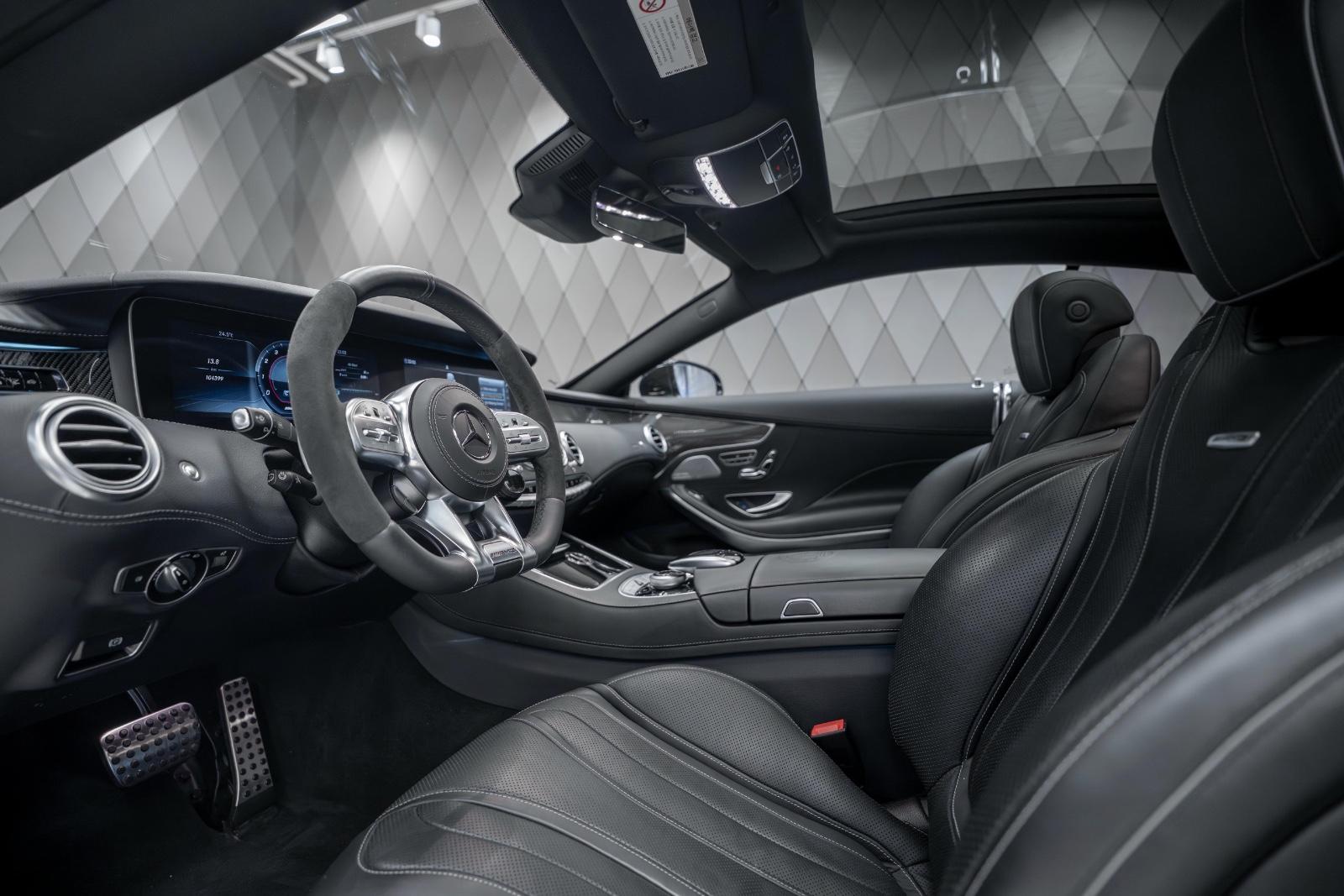 Mercedes-Benz S 63 AMG 4Matic+ Coupe, Carbon, Bur, Pano, HUD