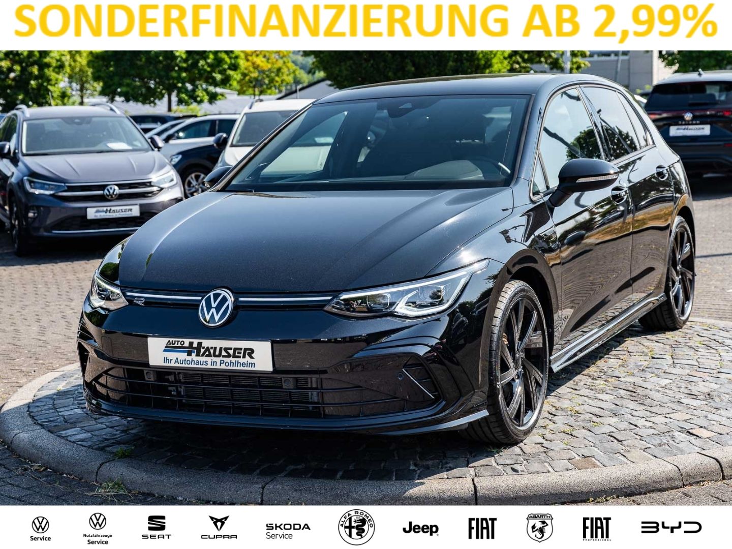 Volkswagen Golf VIII R-Line 1.5 eTSI OPF DSG AHK H&K ACC NA