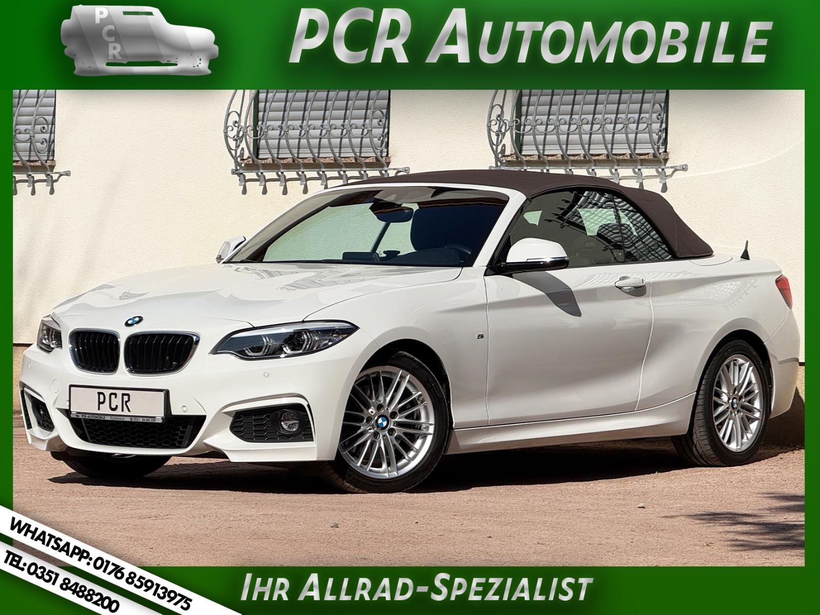 BMW 220 Cabrio M Sport LED AHK SPORT Steptronic NAVI