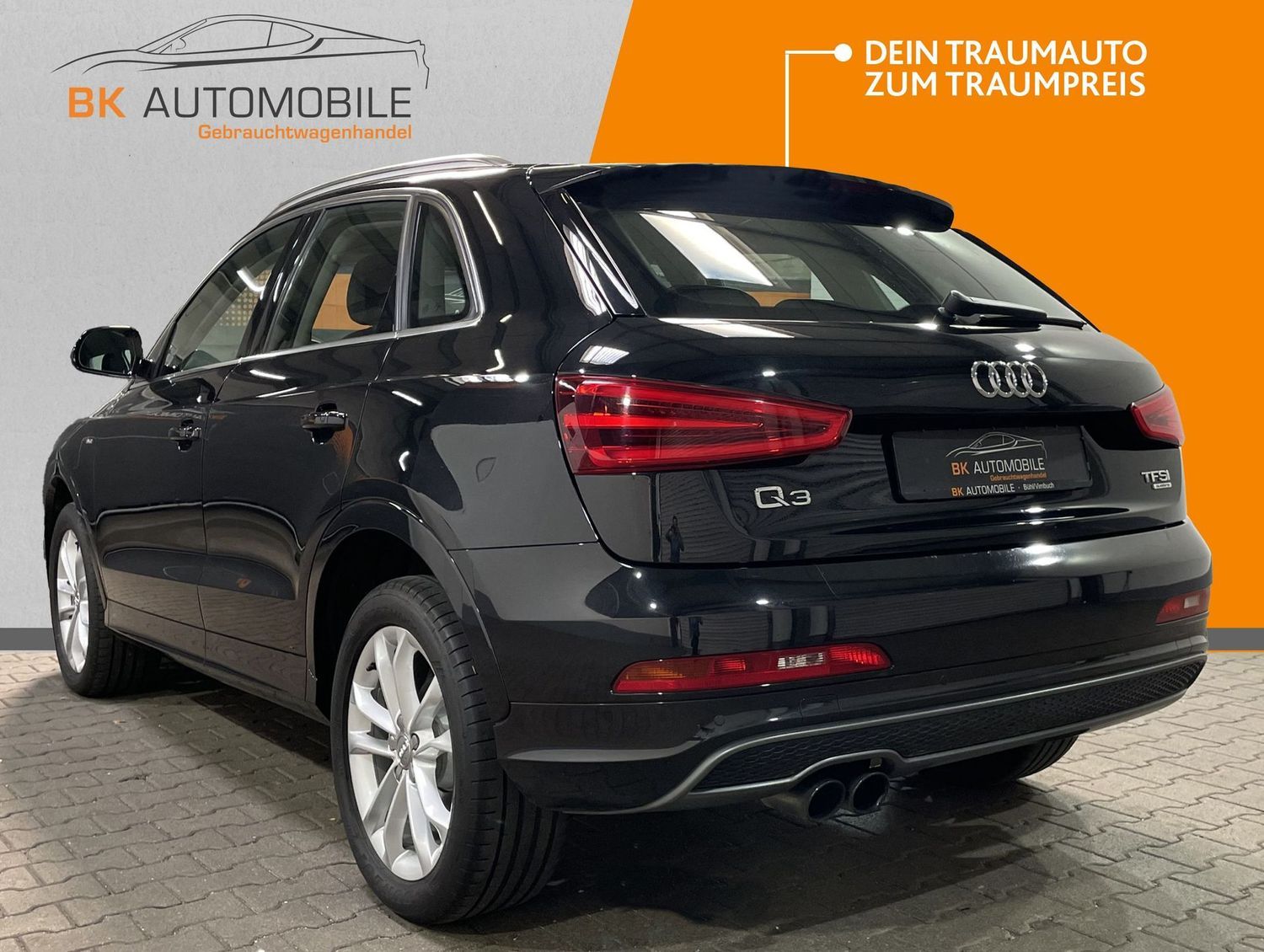 Fahrzeugabbildung Audi Q3 2.0 TFSI quattro S-Line #AHK#Xenon#Navi