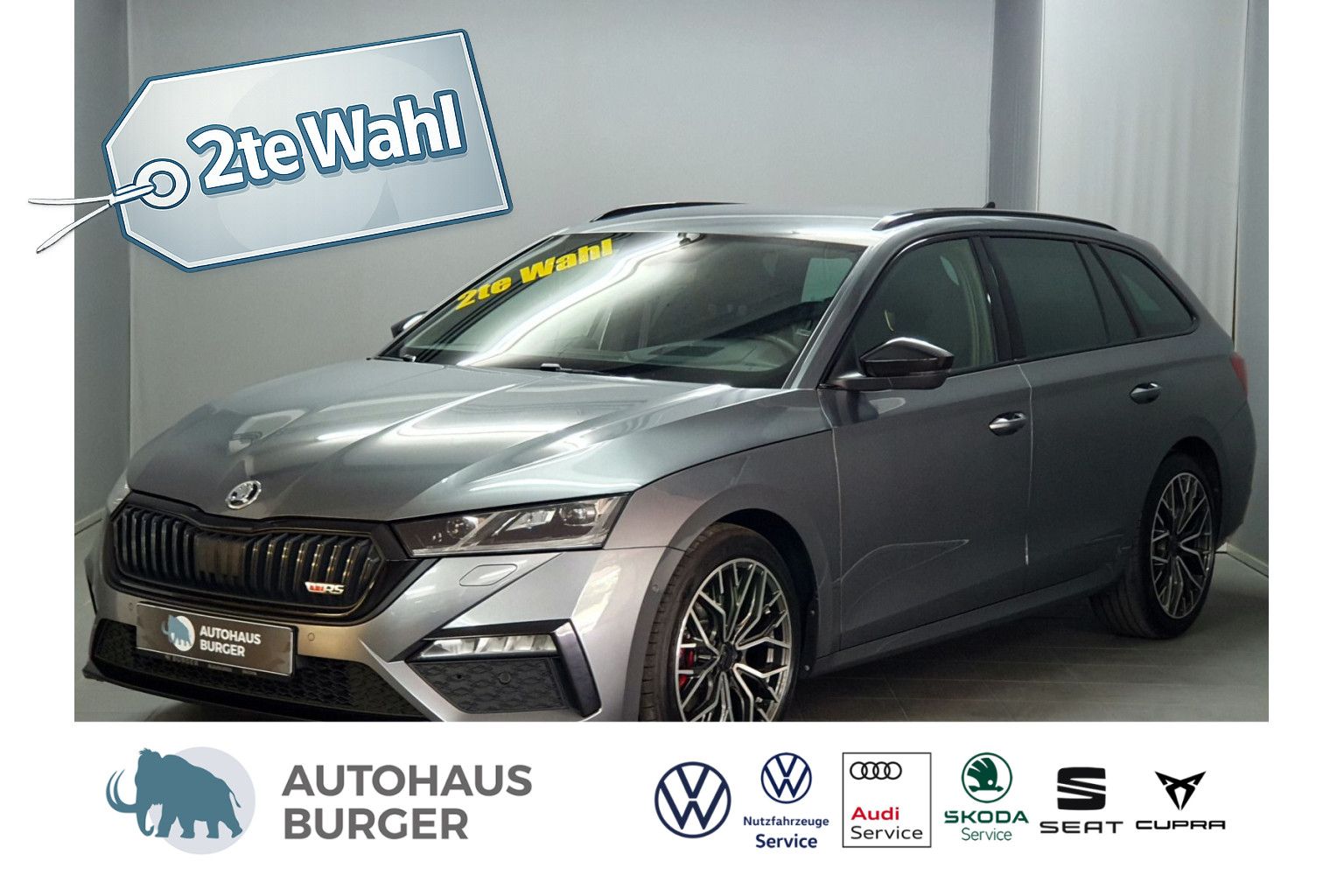 Skoda Octavia Combi RS 2.0TDI DSG 2te Wahl/Standhz/AHK