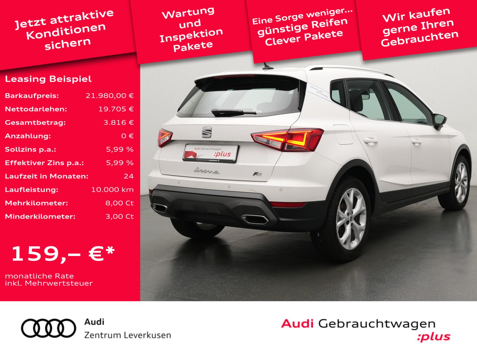 Seat Arona FR DSG NAVI VIRT CARPLAY LED PDC