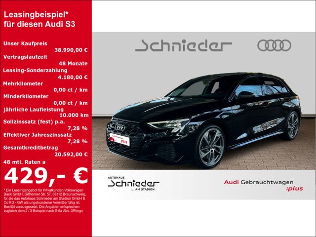 Audi S3 Sportback NAVI B&O LED CARPLAY RÜCKFAHRKAMERA