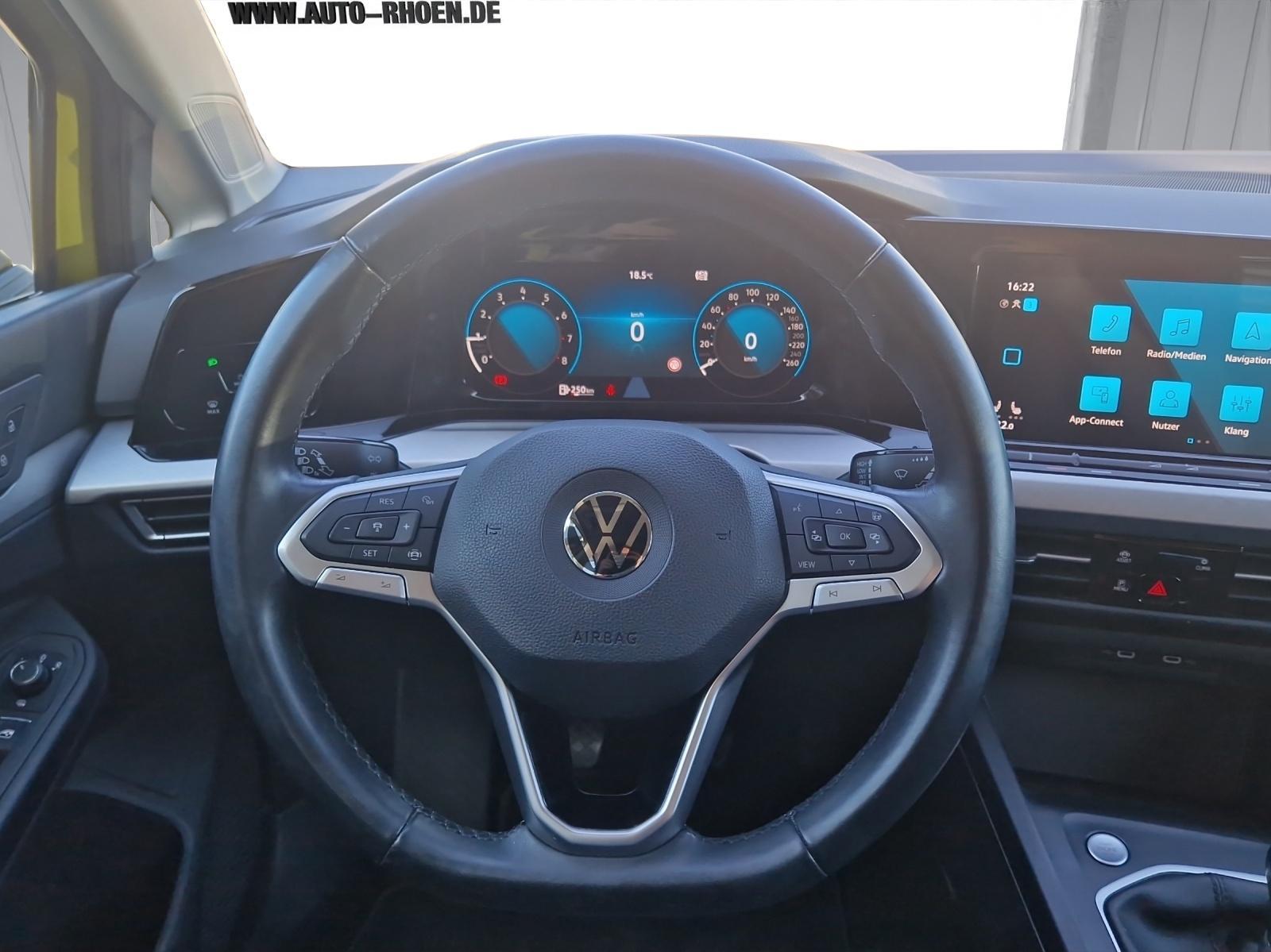 Volkswagen Golf VIII 1.5 TSI Life, AHK, Virtual, Navi, PDC, миниатюра 8