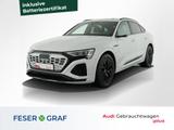 Audi Q8 e-tron Sportback 55 e-tron S Line Pano,HUD,Le - weiße Audi Q8 e-tron