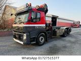 Volvo FM 370 6x2 Kran HMF 2420K5 Radio,S.Abroll Kipper - Volvo Fm