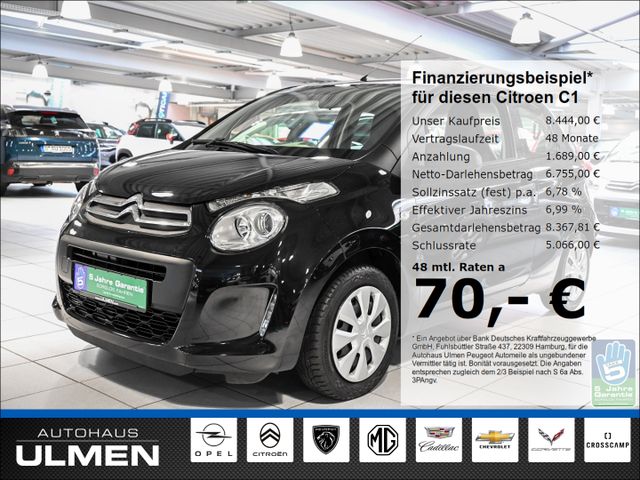 Citroën C1 1.0 VTi EU6d-T 3T LIVE 72 Klima Berganfahrass