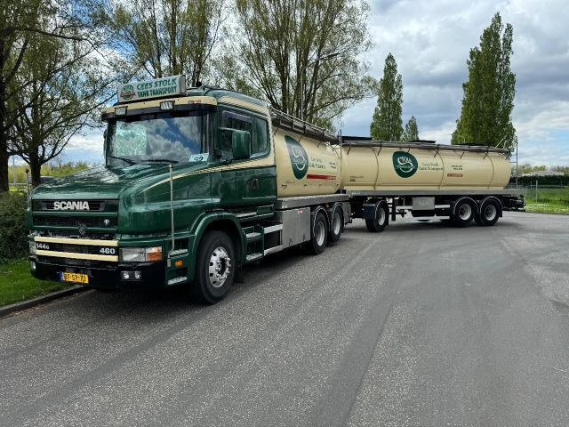 Scania T144.460 V8 6X2 BOUGIE + BURG HANGER