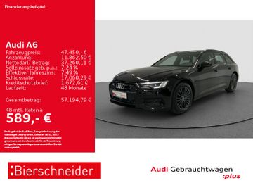 Audi Leasingangebot: Audi A6 Av 45 TFSI advanced Black AHK MATRIX CAM ACC