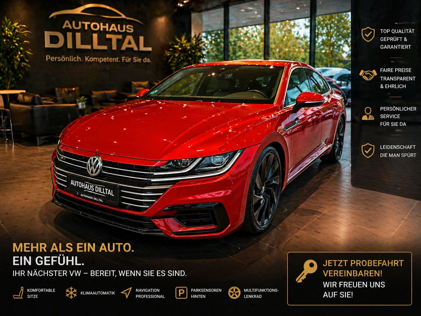VW Arteon R-Line 4Motion;#Finanzierung 272 PS