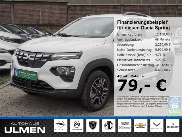 Dacia Spring Electric Essential 45 Navigationssystem K