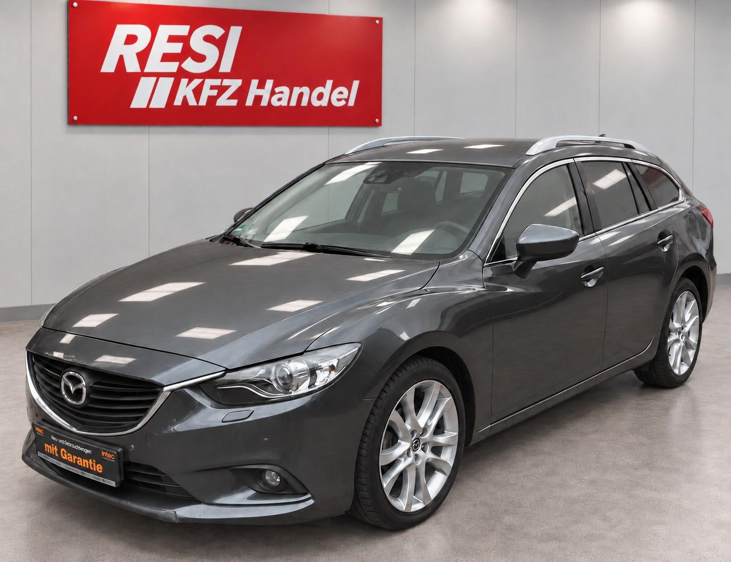 Mazda 6 Kombi Sports-Line.   Automatikgetriebe