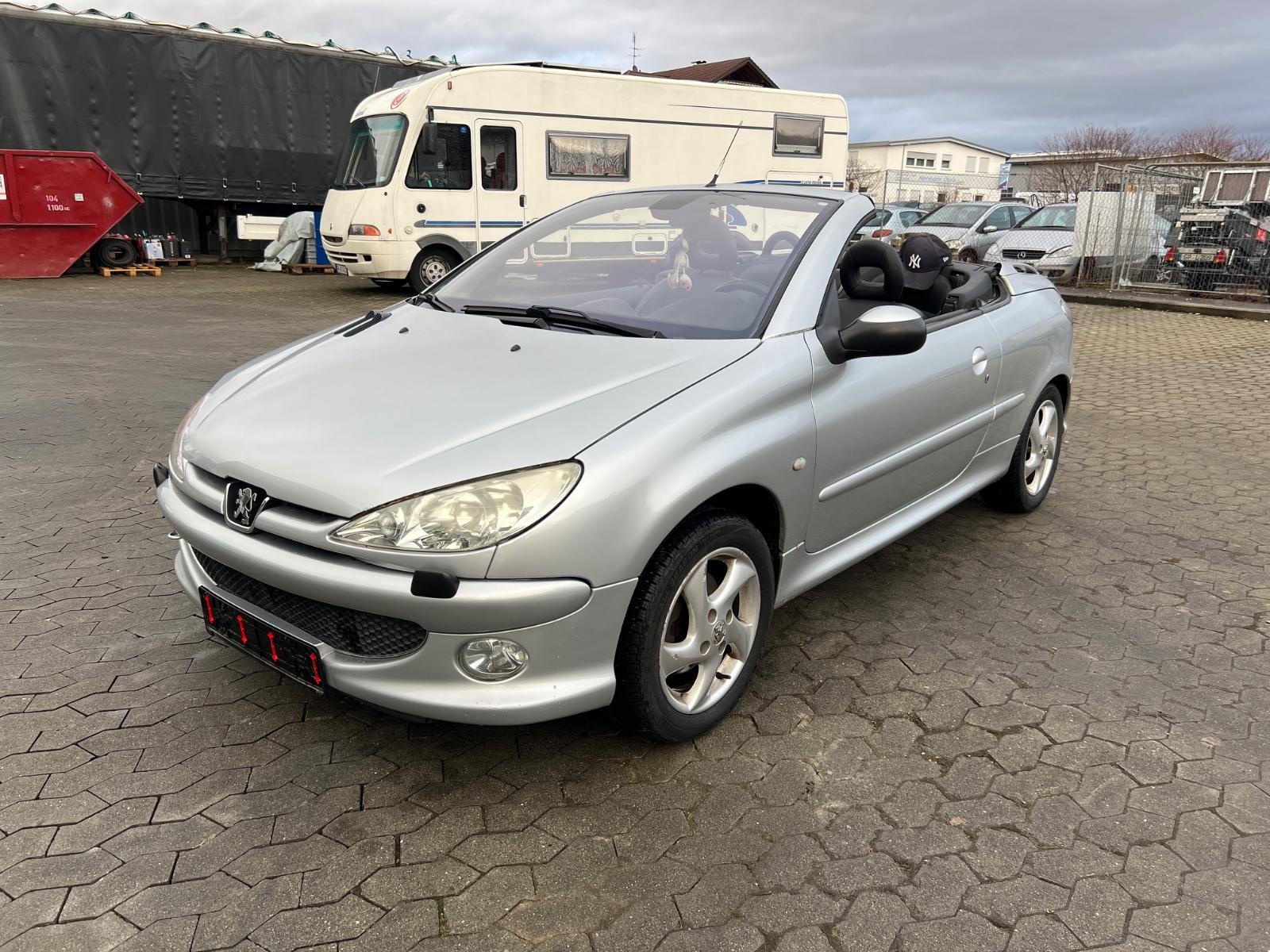 Peugeot 206 Cabriolet CC Platinum, Sitzheizung, Leder
