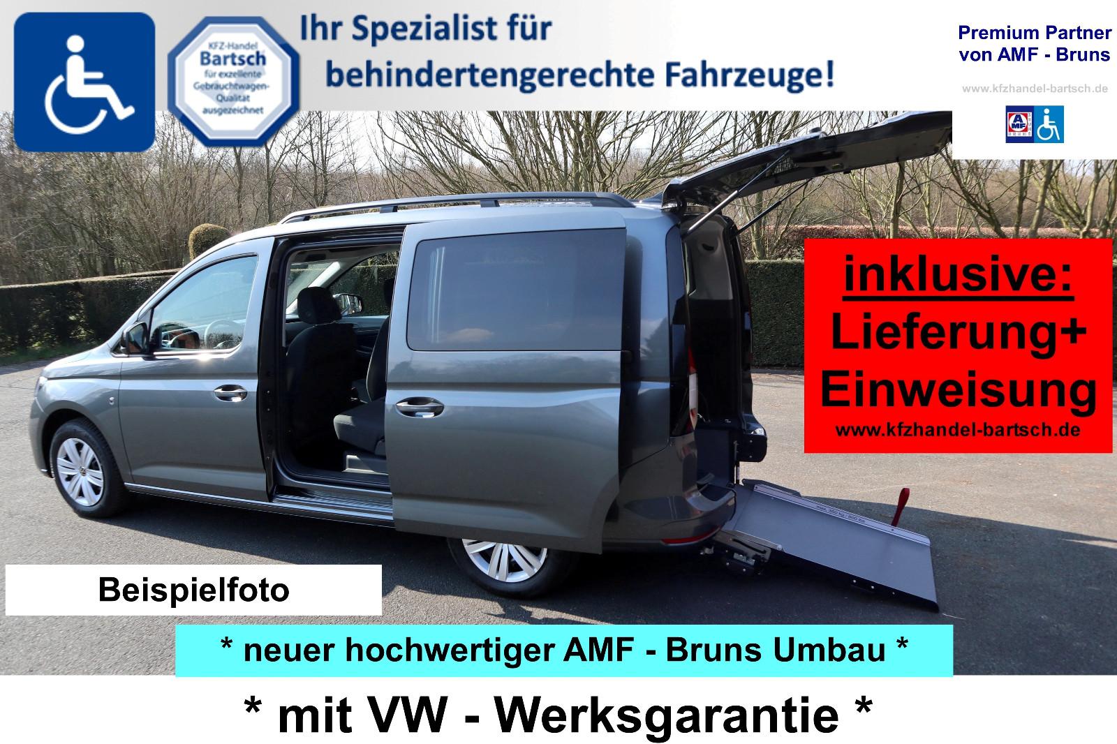 Volkswagen Caddy Maxi 1,5 TSI DSG*Rollstuhlrampe*AMF-Bruns*
