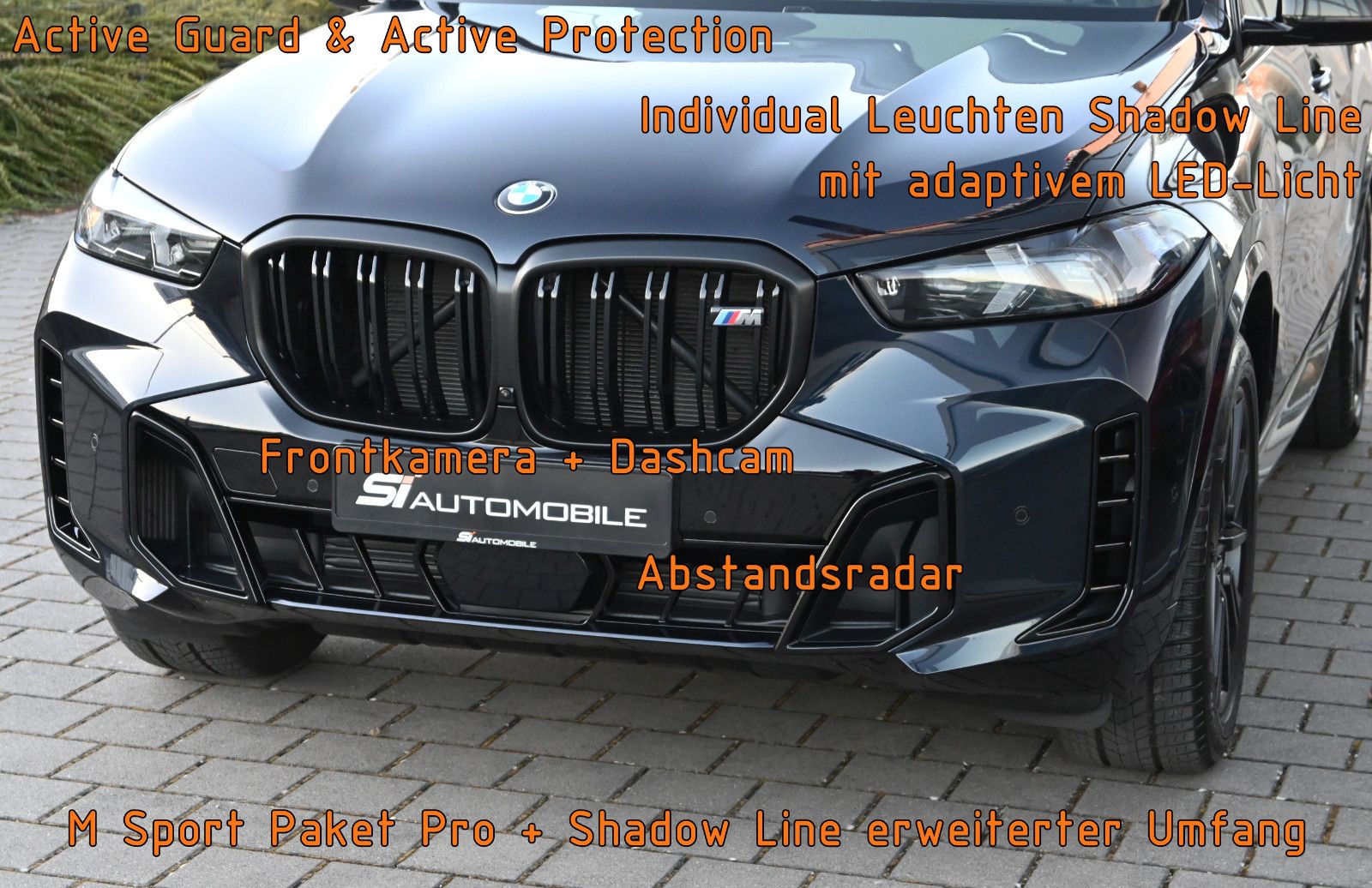 Fahrzeugabbildung BMW X5 M60i xDr. °UVP 155.609€°AHK°B&W°PROF.FAHRW.°