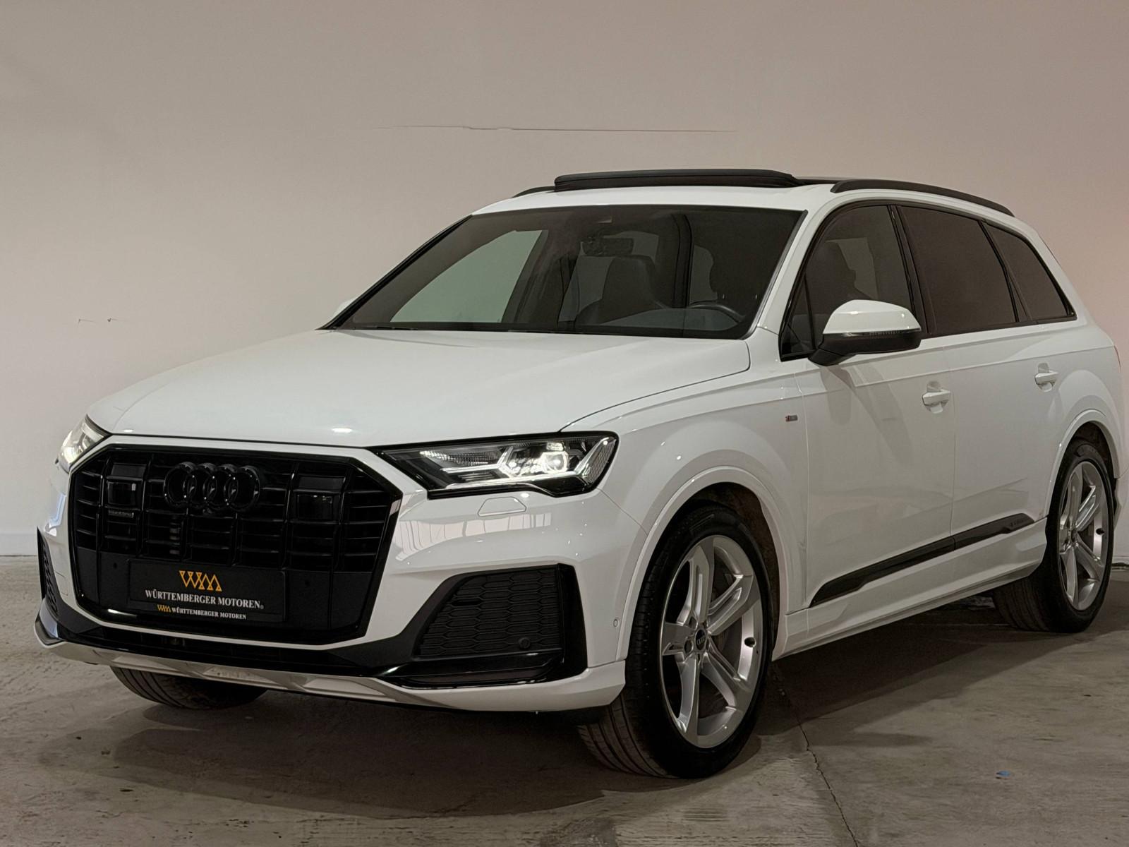 Audi Q7 50TDI quattro S-line+*S-SITZE*PANO*7-SITZER*