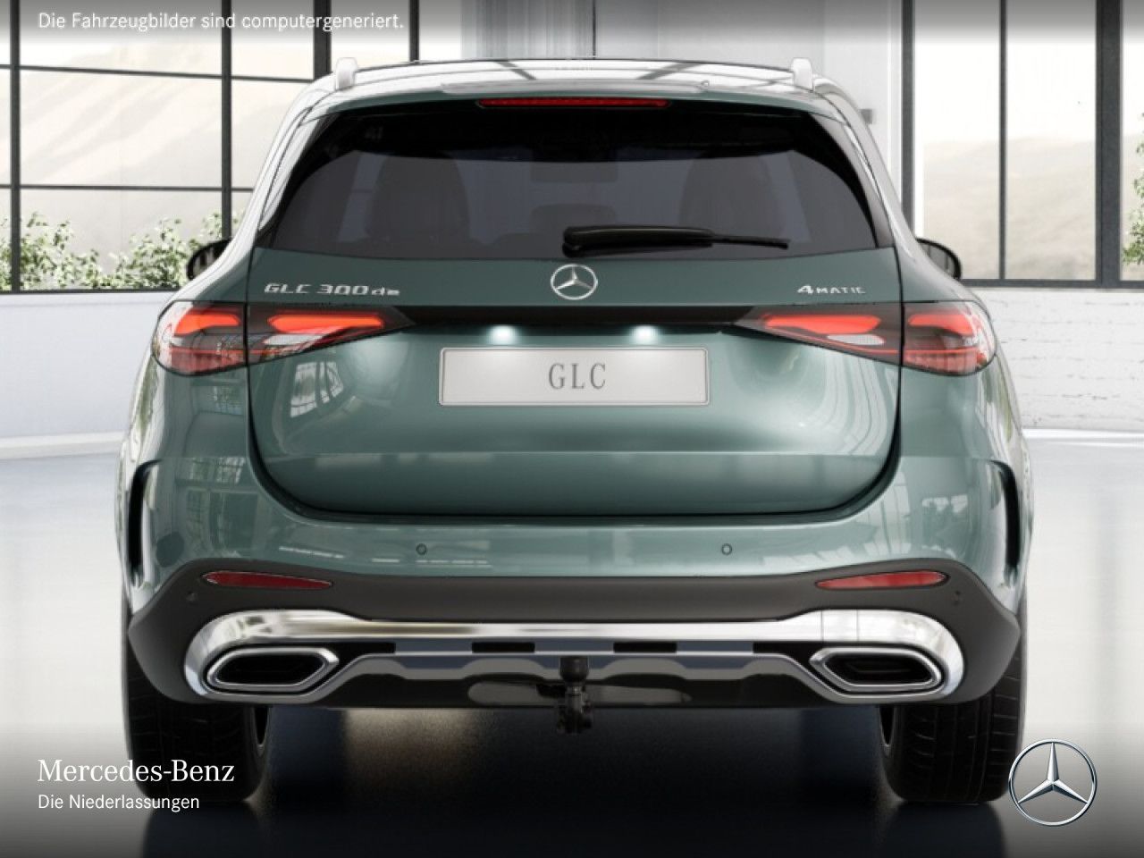 Mercedes-Benz GLC 300 de 4M AMG+PANO+360+AHK+LED+TOTW+KEYLESS foto 7