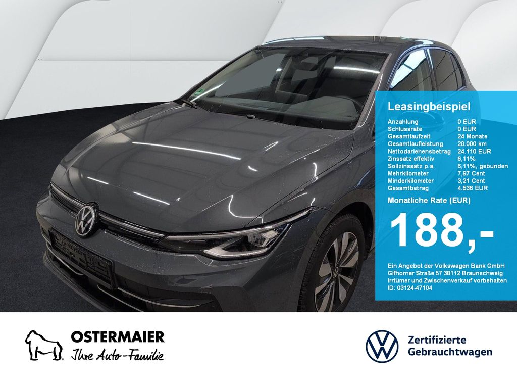 Golf VIII GOAL 1.5TSI 116PS ACC.AHK.NAVI+VC.2xPD