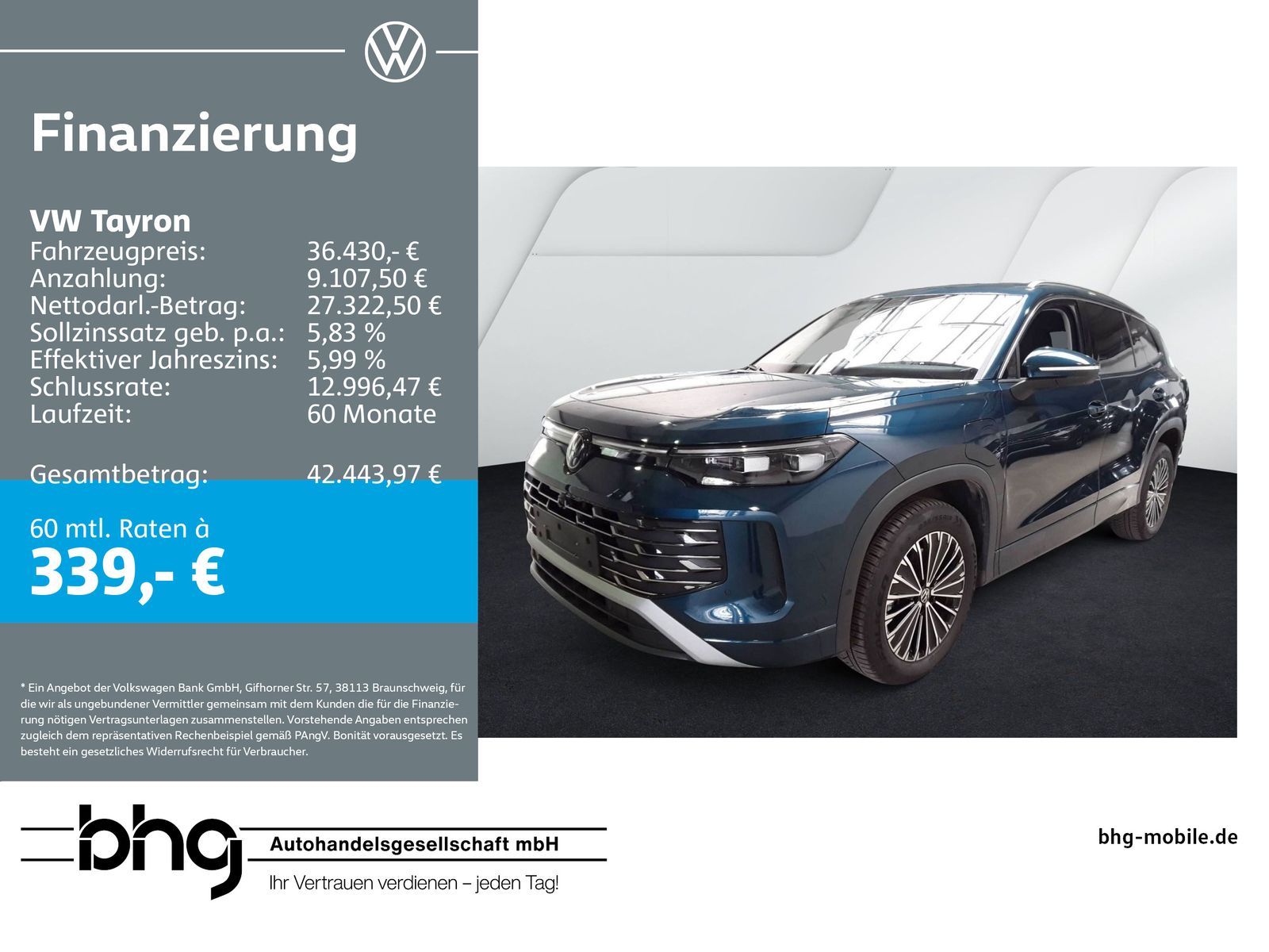 Volkswagen Tayron - Bild 1