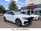Audi Q8 50TDI Quattro *3xS-Line/NAPPA/HUD/BO/AHK/PANO - weiße Audi Q8
