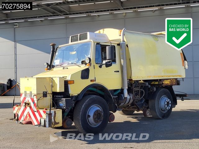 Mercedes-Benz Unimog 1650 4X4 Assaloni Vaccuum truck 4x4 Railw