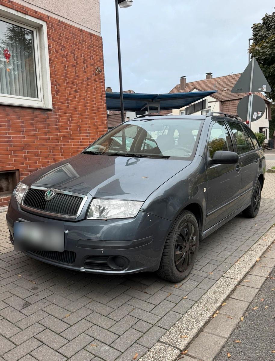 Skoda Fabia 2007 — вигляд ззаду