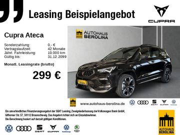 Cupra Leasingangebot: Cupra Ateca 1.5 TSI DSG *ACC*R-CAM*NAV*SHZ*