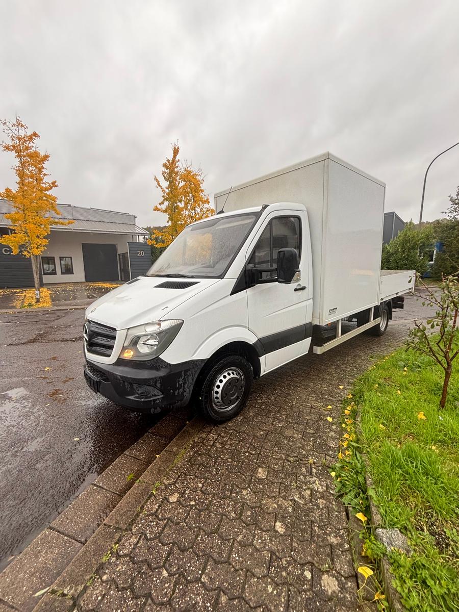 Mercedes-Benz Sprinter 516 CDI Koffer-Pritsche Klima Navi AHK