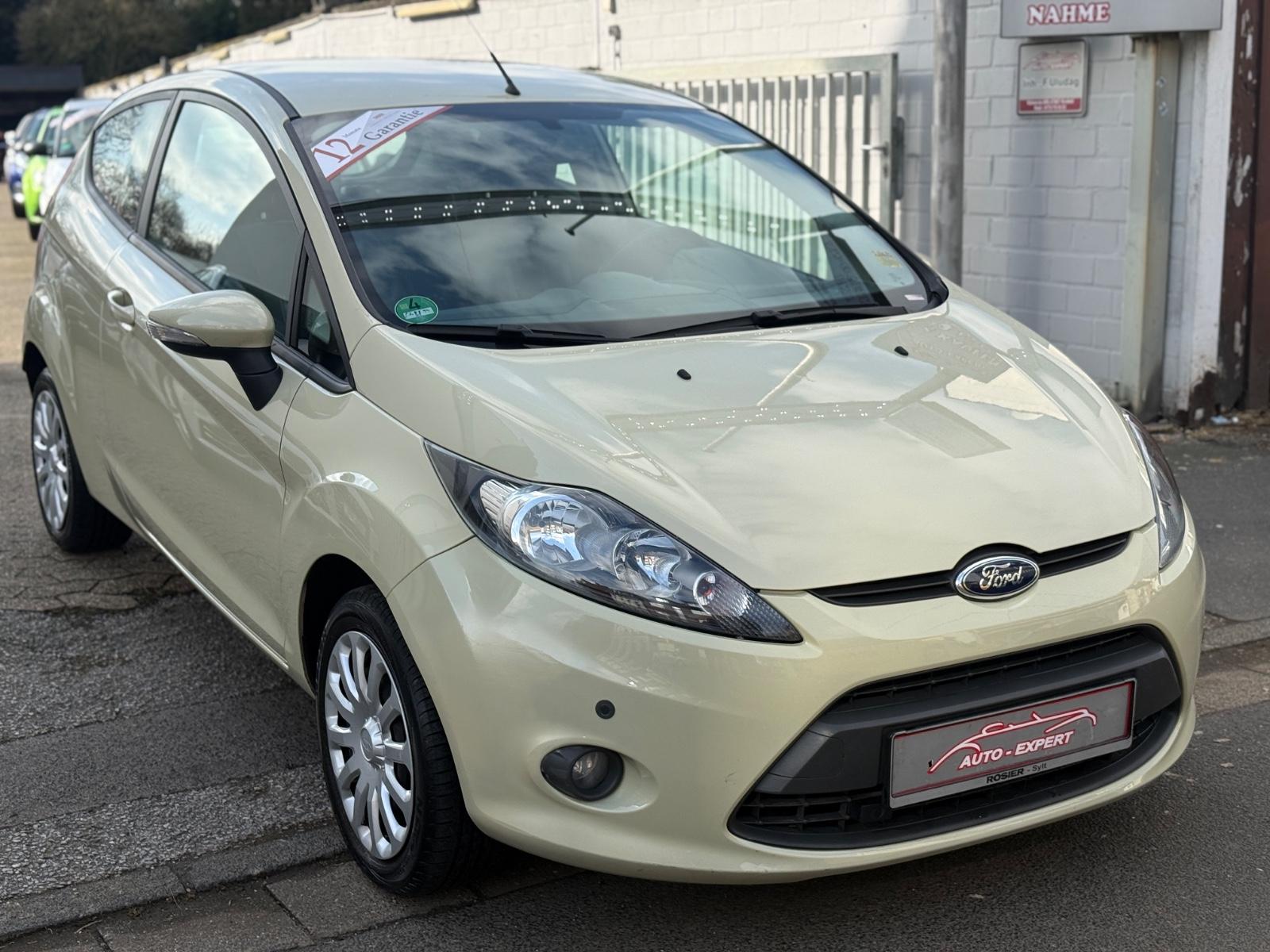 Ford Fiesta 1.25 EINPARKHILFE VORN U. HIN+KLIMA+BHWSS