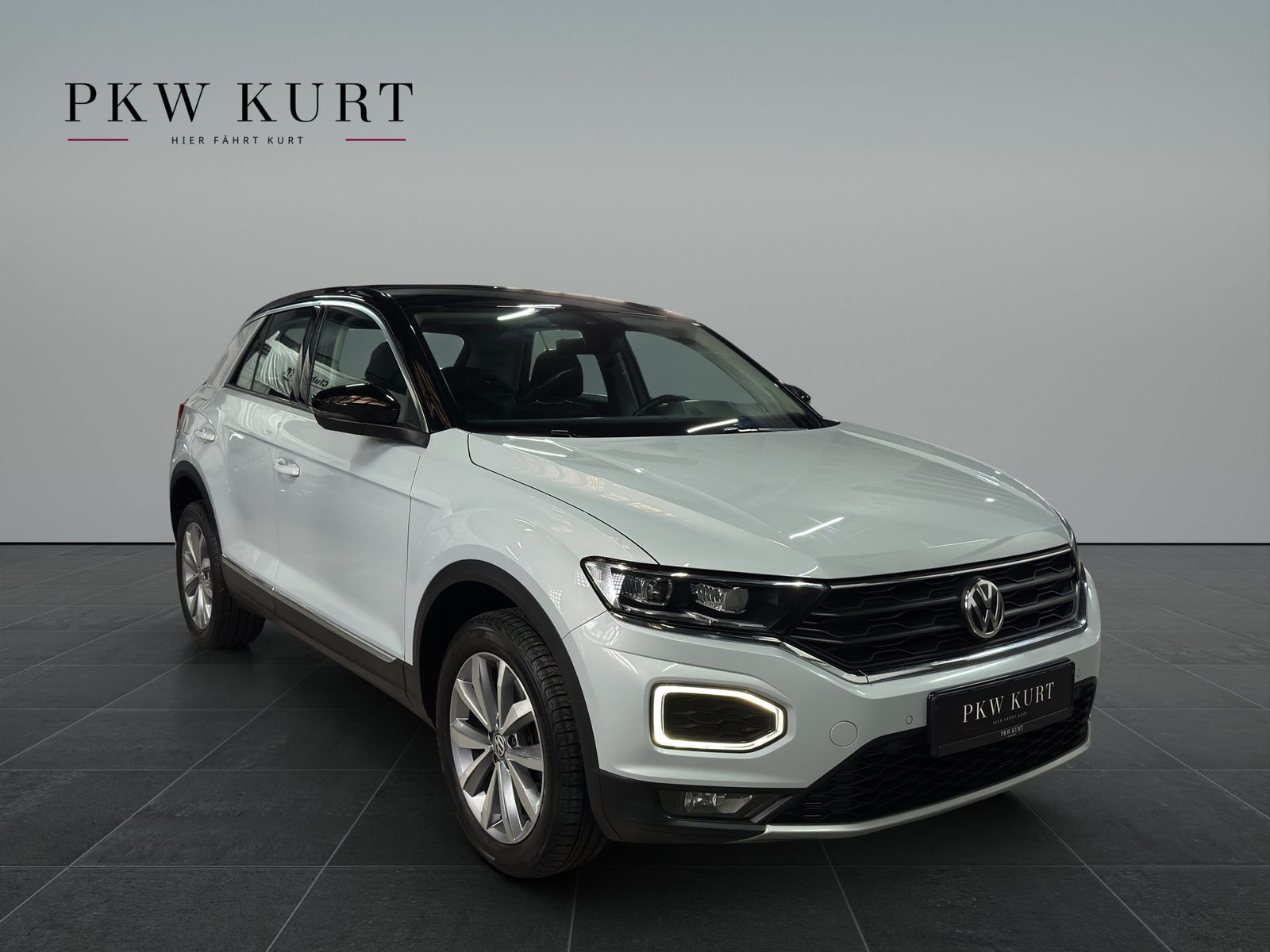VW T-Roc Style *1.Hand *Spurhalte *Navi *LED *PDC *
