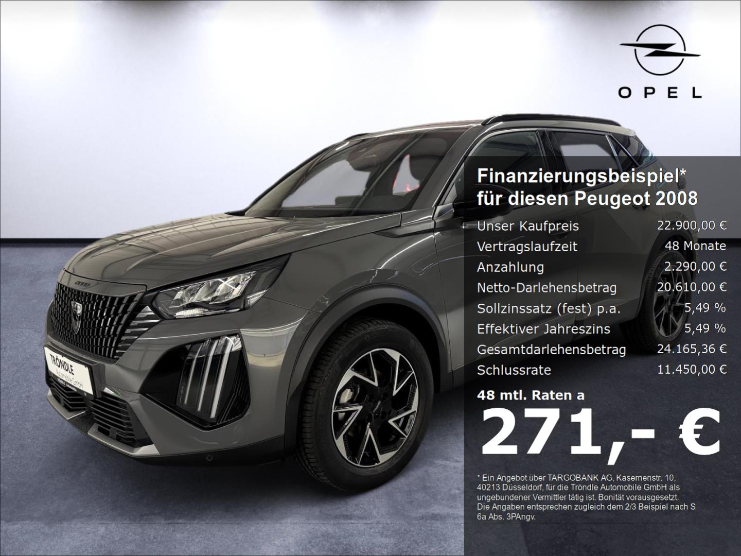 Peugeot 2008 Allure 1.2 PureTech 130 LED CarPlay Klimaau