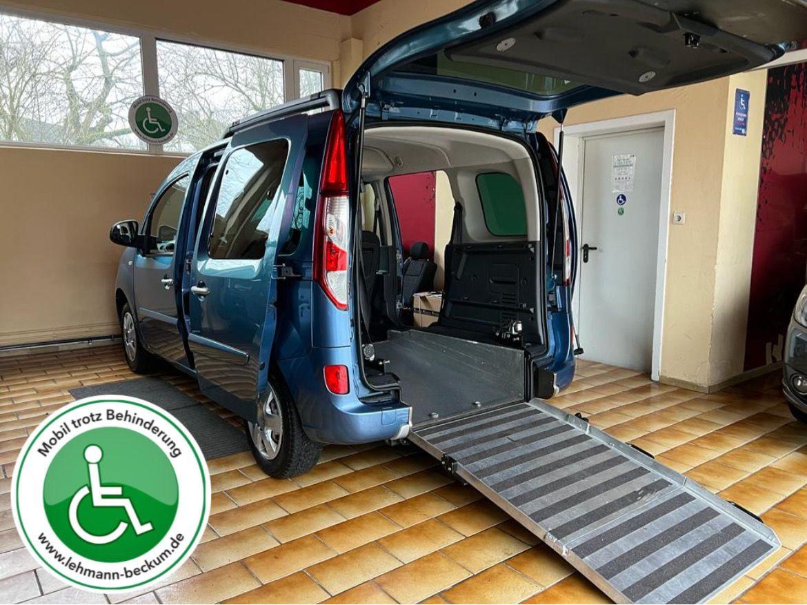 Renault Kangoo Luxe Automatik Rollstuhlrampe 3Si+Rolli