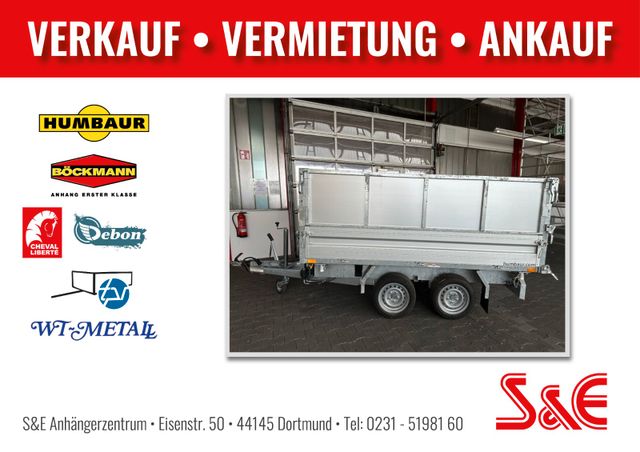 Humbaur HTK2700.27 DSK mit E-Pumpe und Alublechaufsatz