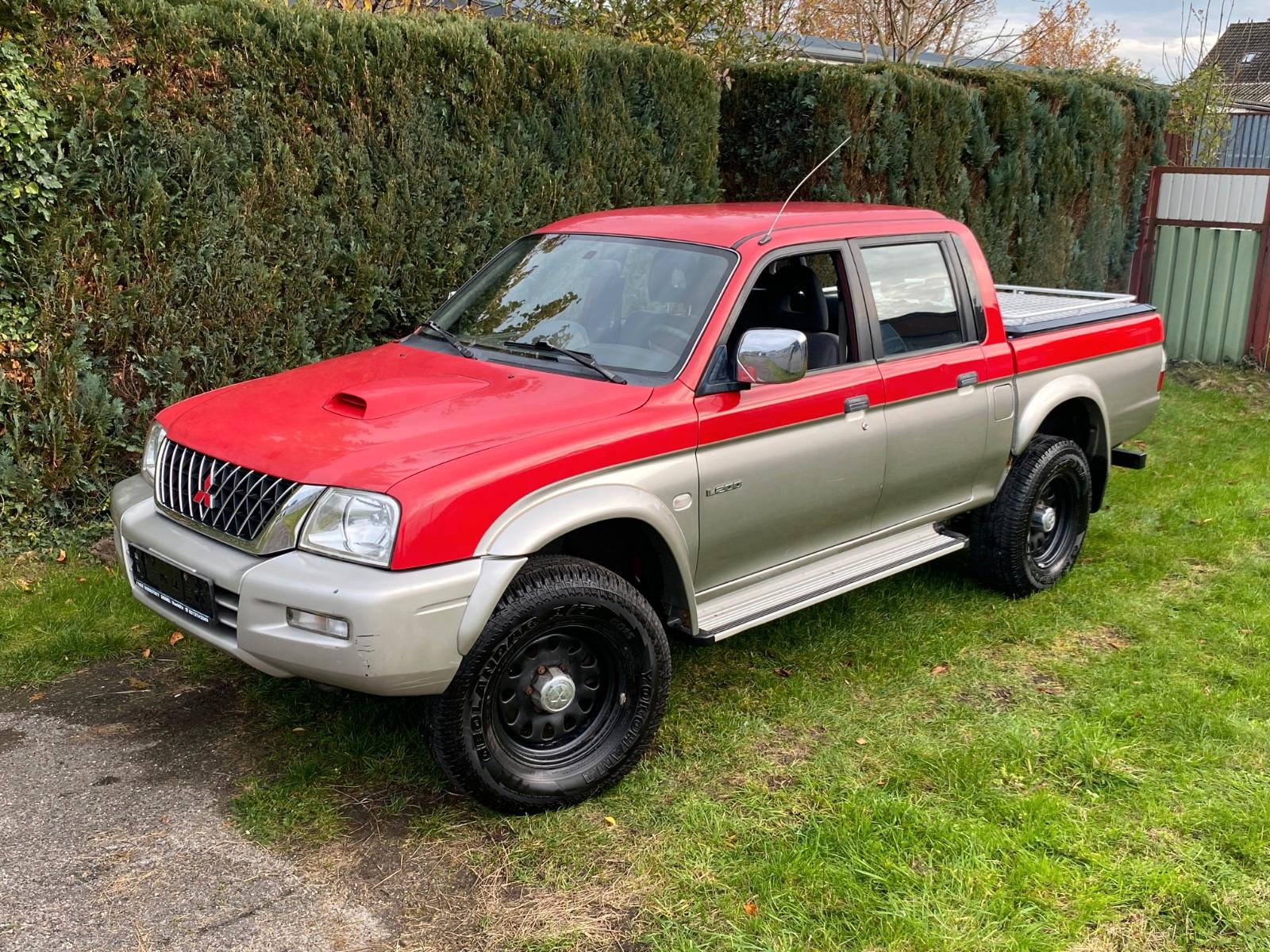 Mitsubishi L200 2.5TD 4WD Double Cab*Magnum Nur 144 Tkm*TüV