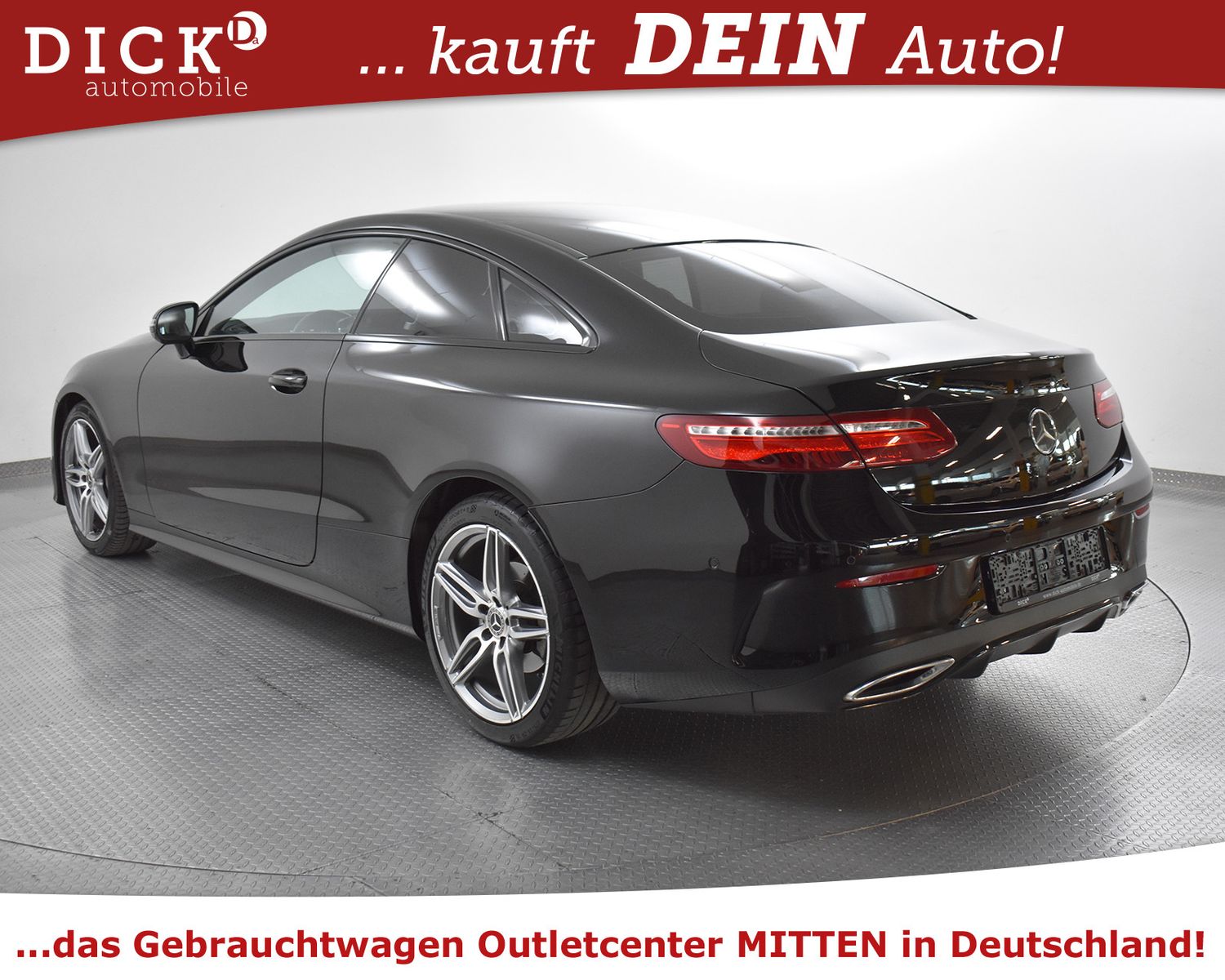 MERCEDES-BENZ E 220d Coupe 2X AMG Line NIGHT+LED+SHZ+KAMER+19" - Image 5