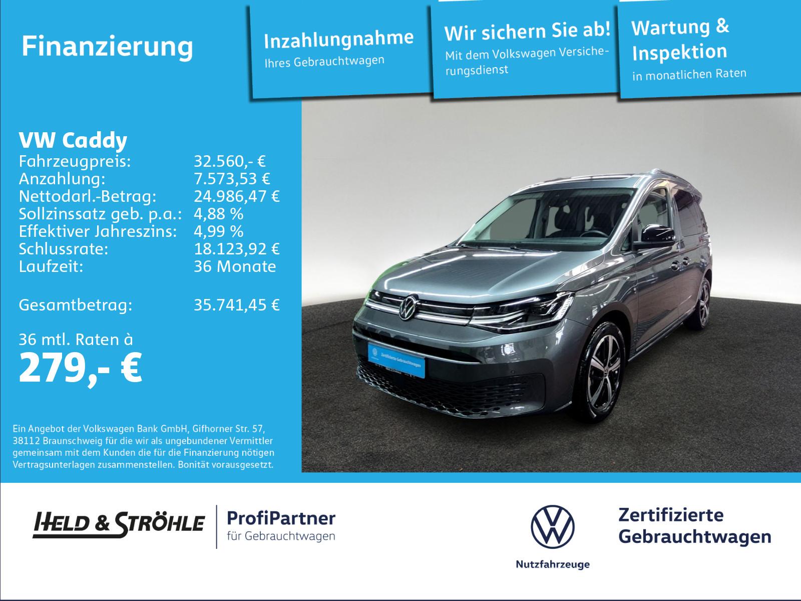 Volkswagen Caddy DARK LABEL 1.5 TSI PANO AHK LED NAV KAM