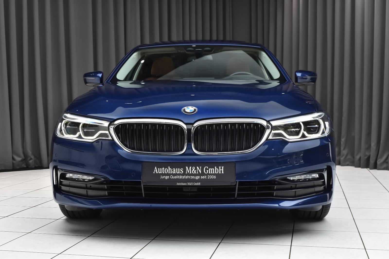 BMW 530D 3.0 265ch SPORT LINE - HUD - CUIR - TOIT PANORAMIQUE - CHAUFFAGE AUXILIAIRE
