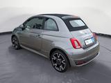 Fiat 500 0.9 8V TwinAir Turbo S C Navi Sitzheizung - silberne Fiat 500